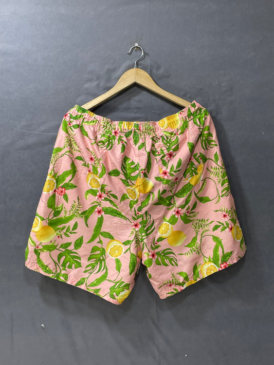 Old Navy Cream Parachute Short For Men XL