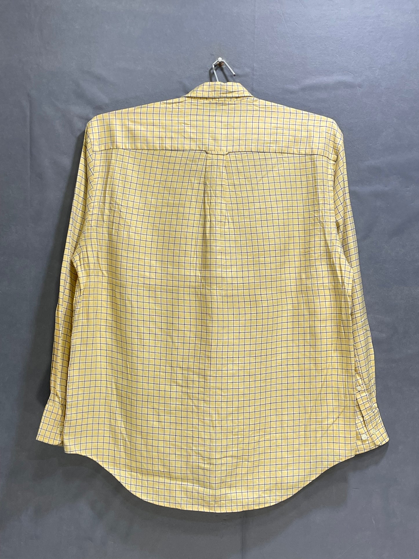 Nautica Yeloow Cotton Shirt For Men Large