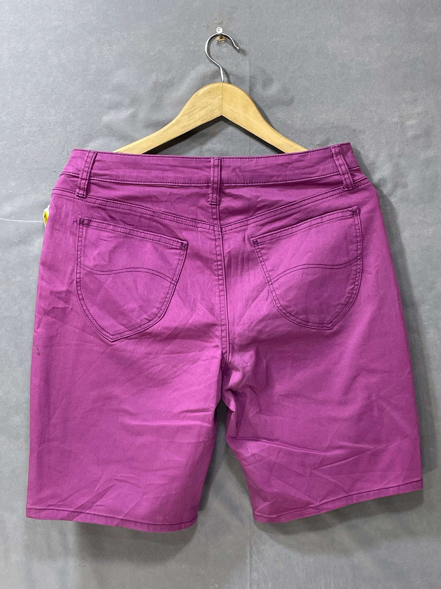 Lee Purple Jeans Short For Women L