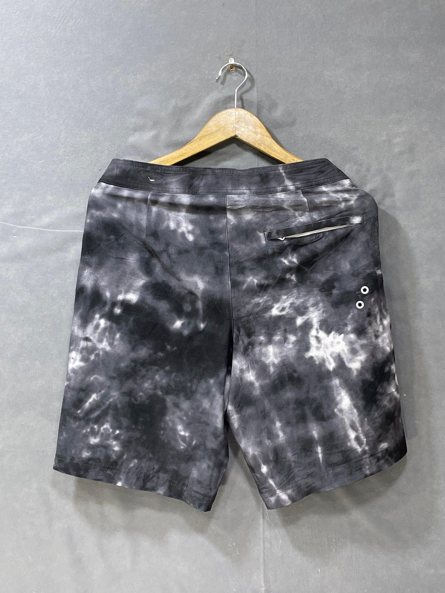 American Eagle Gray Polyester Short For Men S