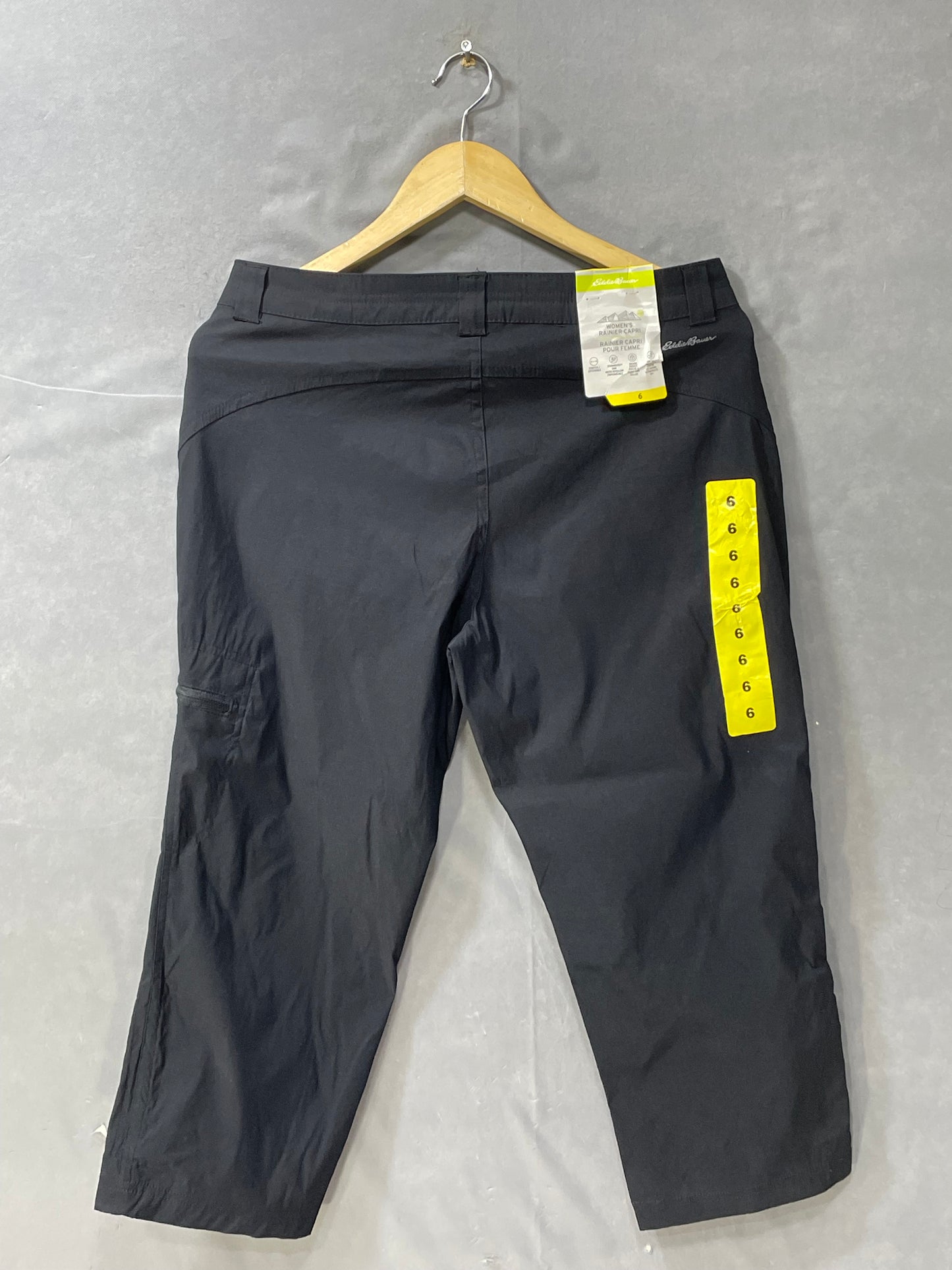 Eddie Bauer Black Cotton Short For Women S