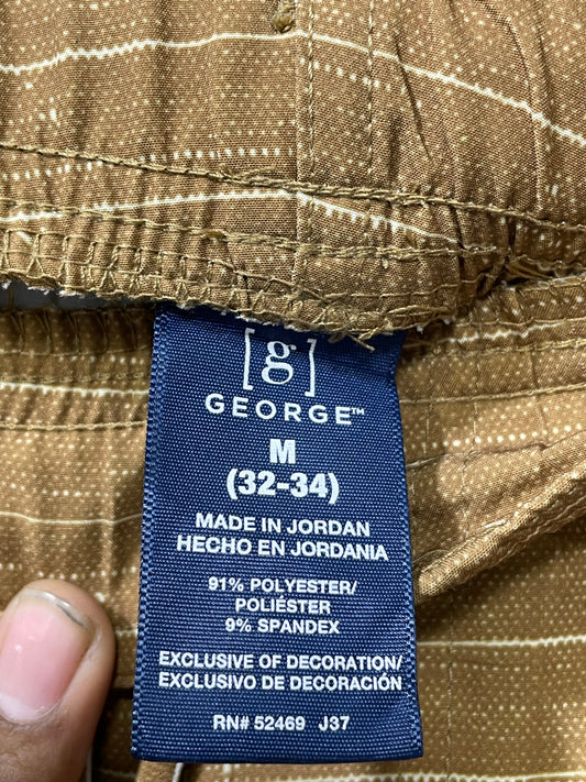 George Brown Polyester Short For Men L