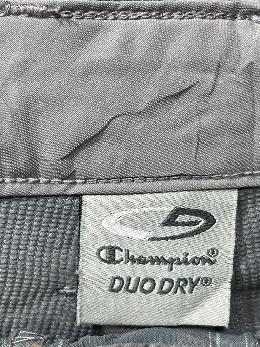 Champion Gray Polyester Short For Men L