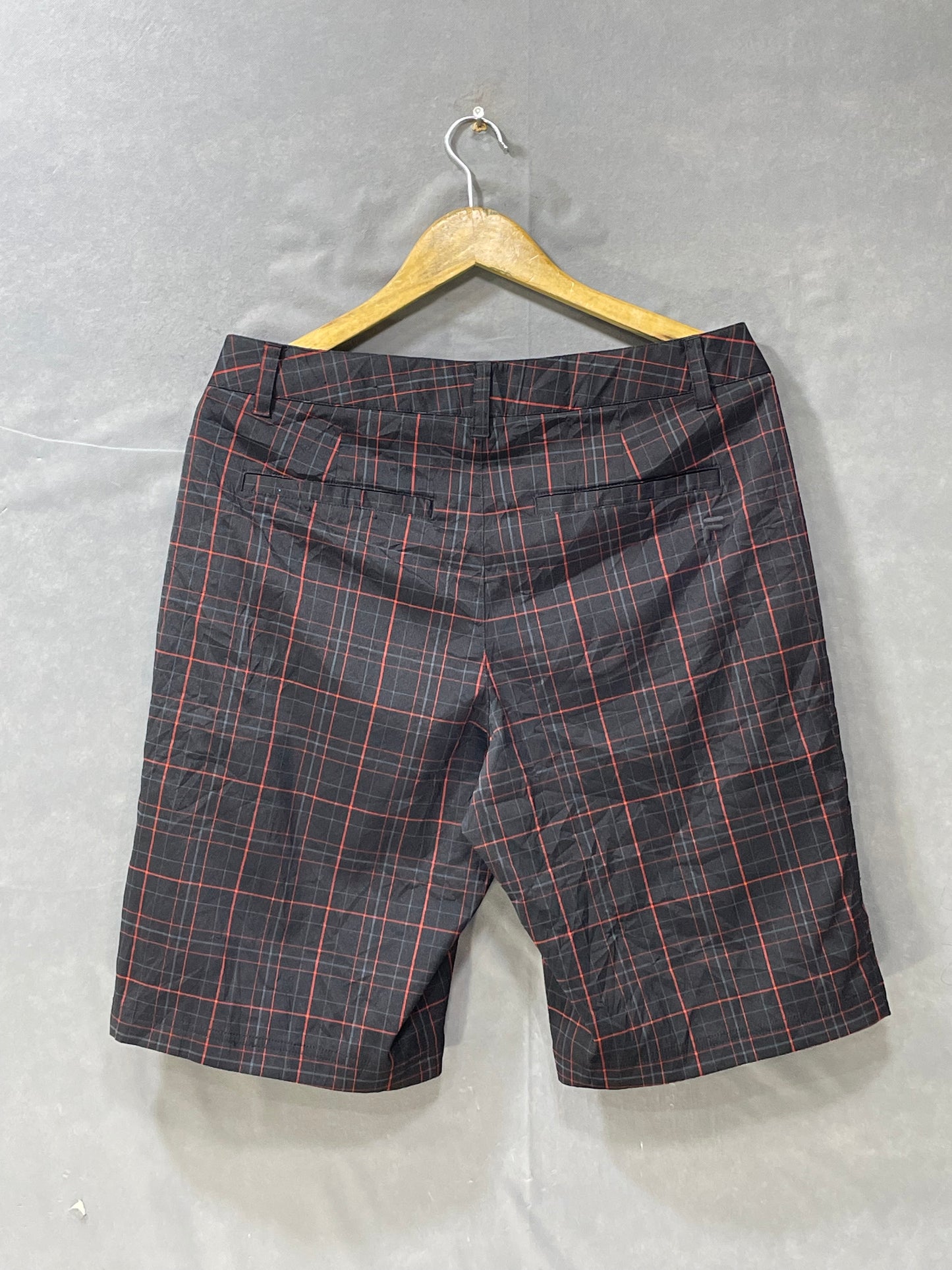 Fila Black Polyester Short For Men M