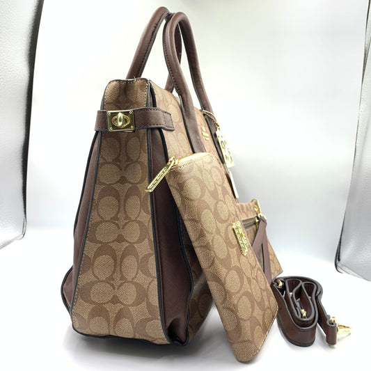 Co Brand PU Leather Stylish 3 Pcs For Woman Hand Bag