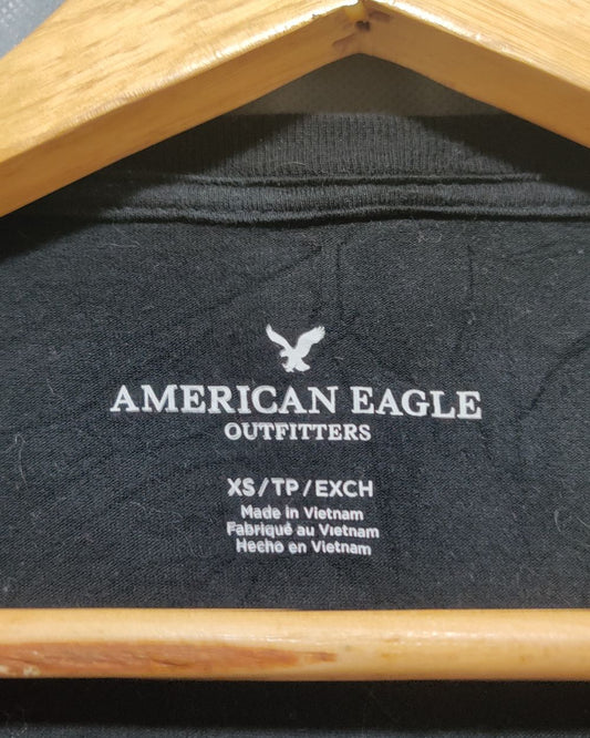 American Eagle Black T Shirt For Men S