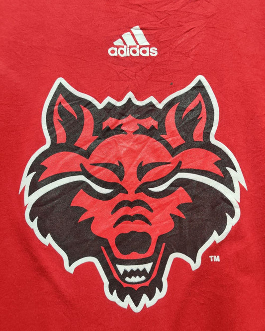 Adidas Red T Shirt For Men L