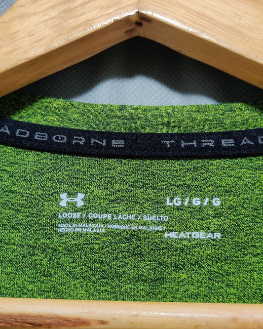 Under Armour Green T Shirt For Men L