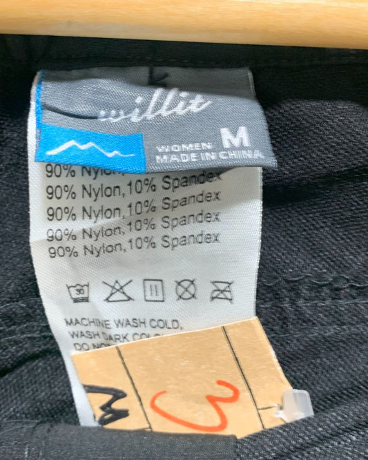 Willit Black Cotton Dress Pant For Men M