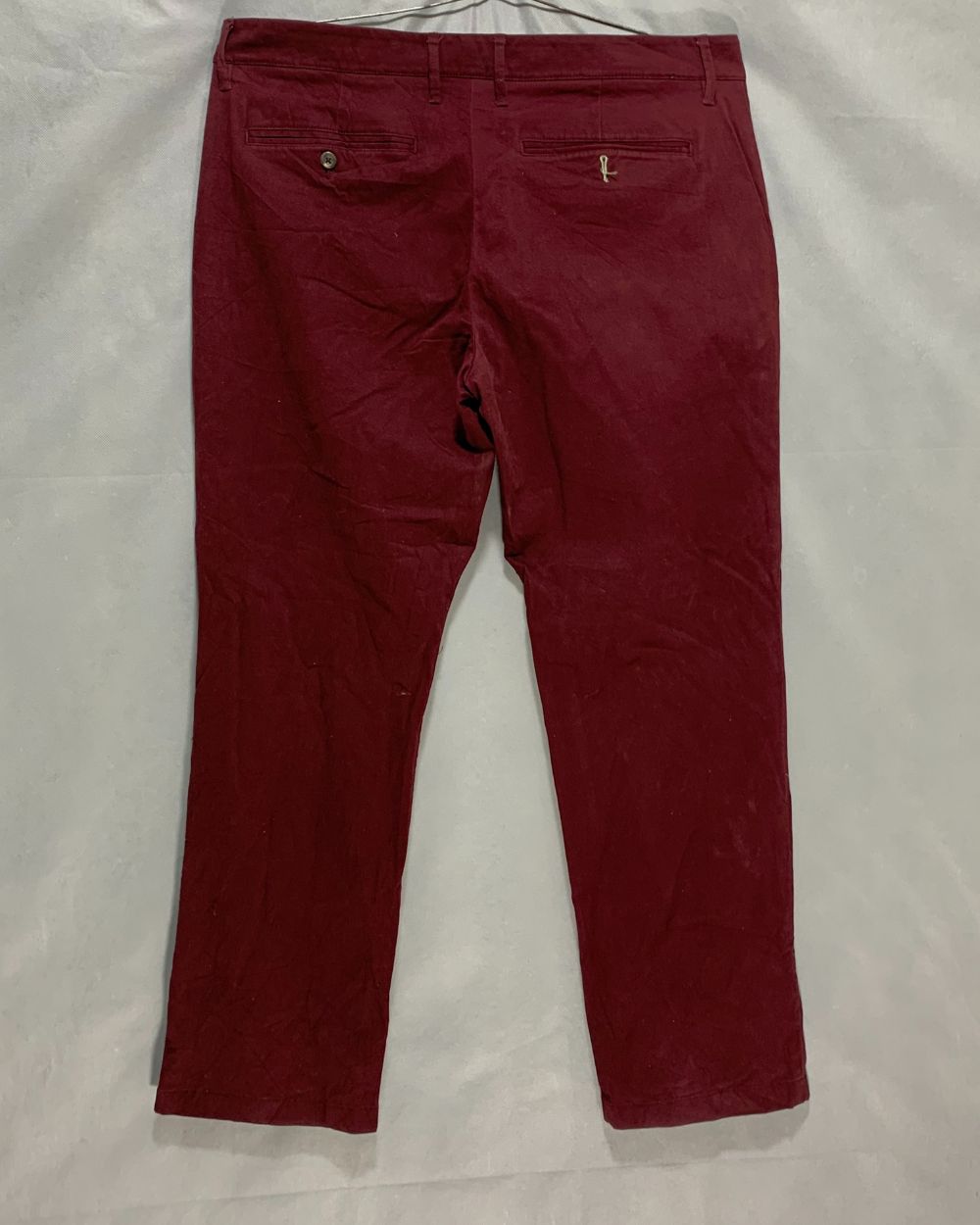 Goodfellow Maroon Cotton Dress Pant For Men XL