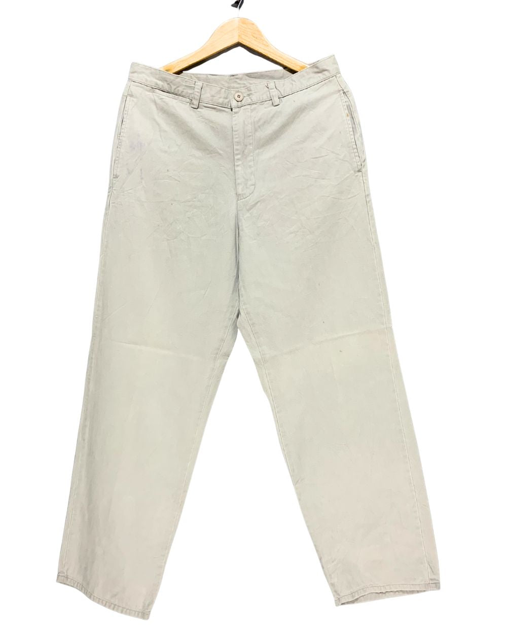 Nautica Gray Cotton Dress Pant For Men M