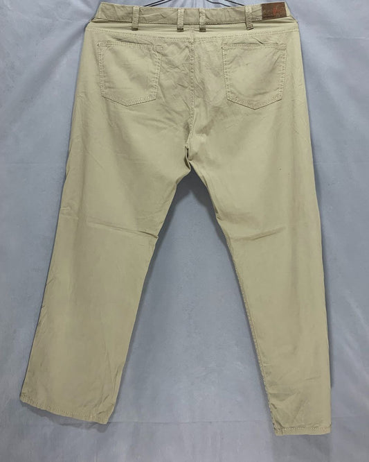 Preloved Labels Cream Jeans For Men XL