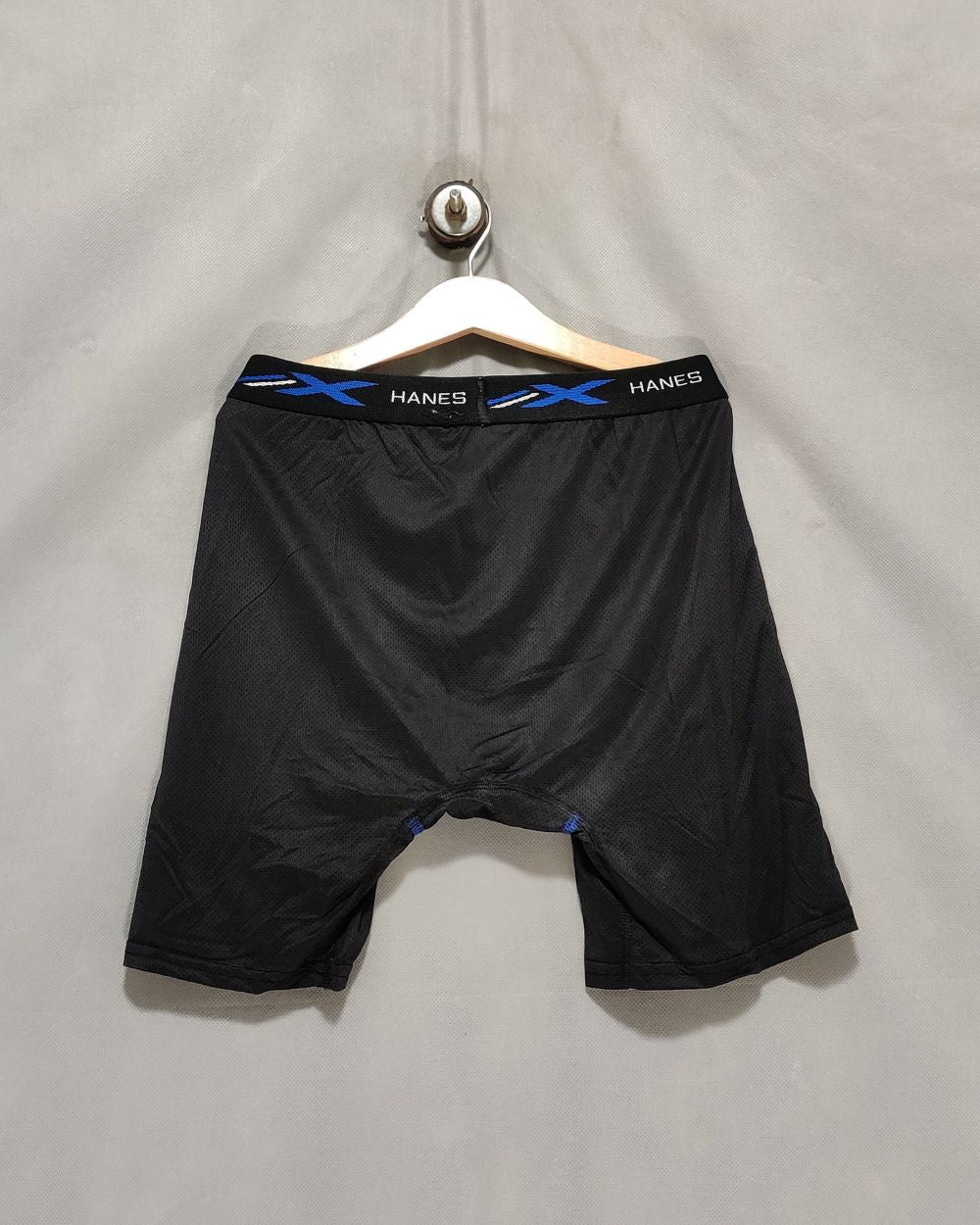 Hanes Black Boxer Underwear For Men M