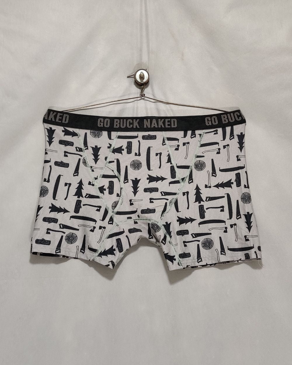 Go Gray Boxer Underwear For Men X Large