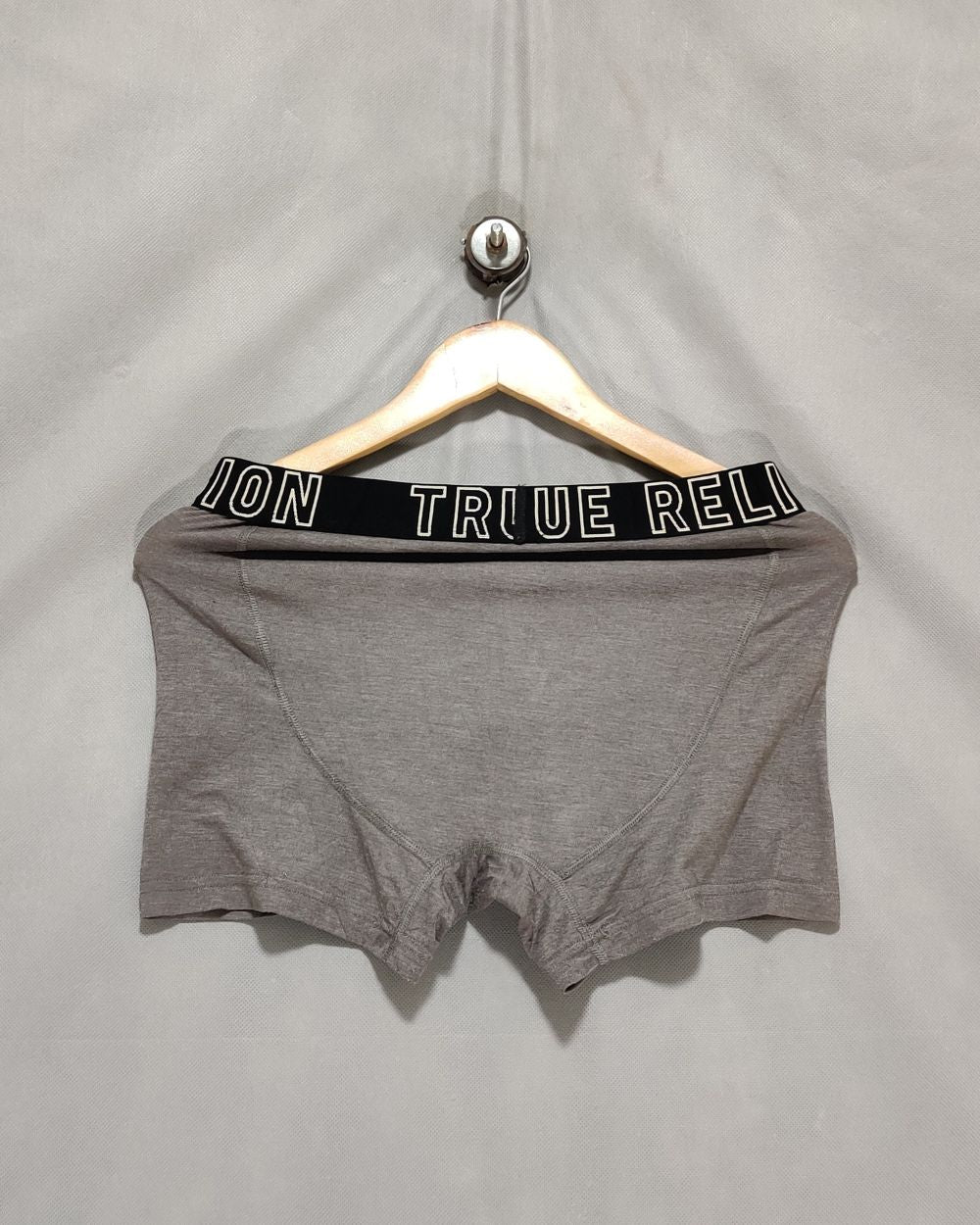 True Religion Gray Boxer Underwear For Men M