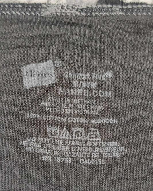 Hanes Black Boxer Underwear For Men M