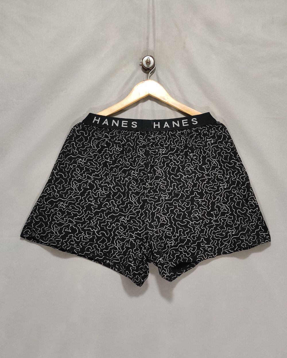 Hanes Black Underwear For Men Large