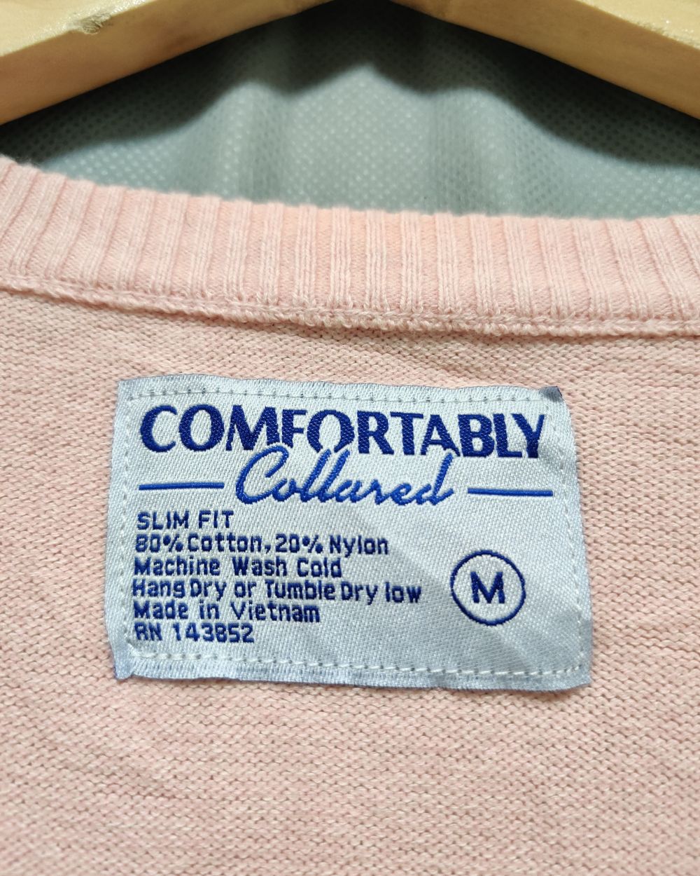 Comfortably Pink For Men Sweater M