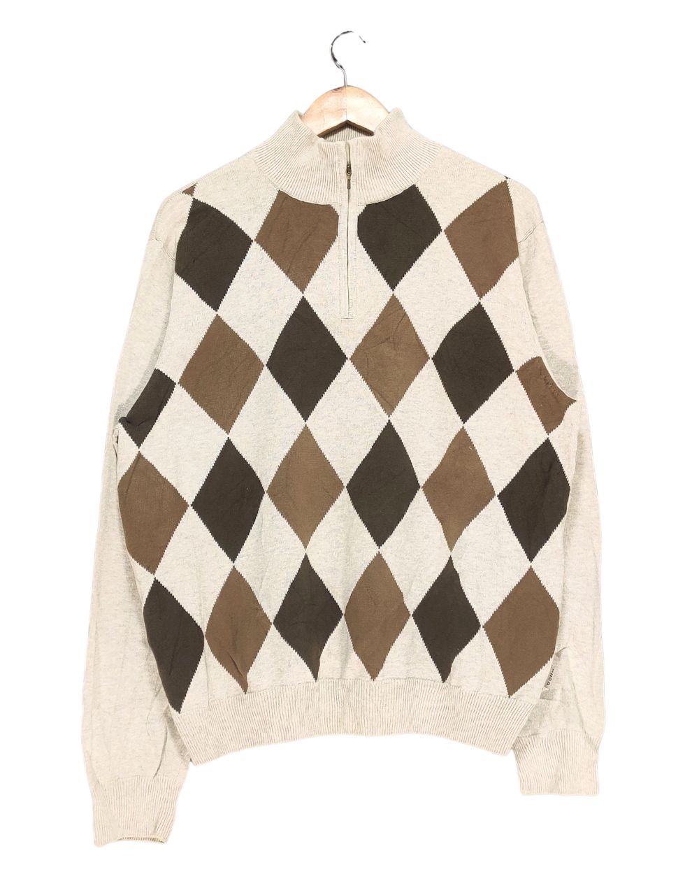 Izod Cream For Men Sweater M