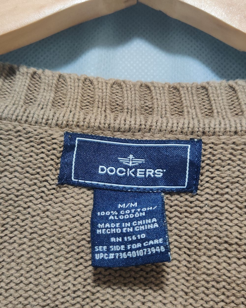 Dockers Brown For Men Sweater M