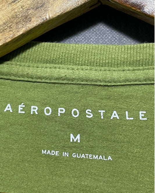 Aeropostale Green T Shirt For Men Large