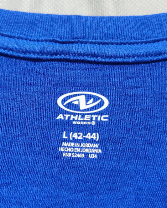 Athletic Works Blue T Shirt For Men M