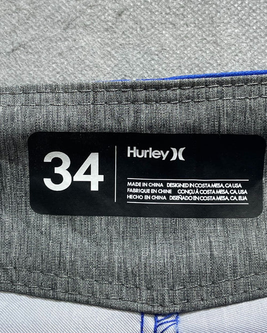 Hurley Blue Cotton Short For Men M | Preloved Labels
