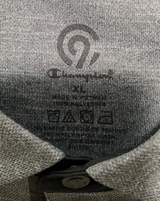 Champion Gray .Cotton Polo T Shirt For Men XX Large | Preloved Labels