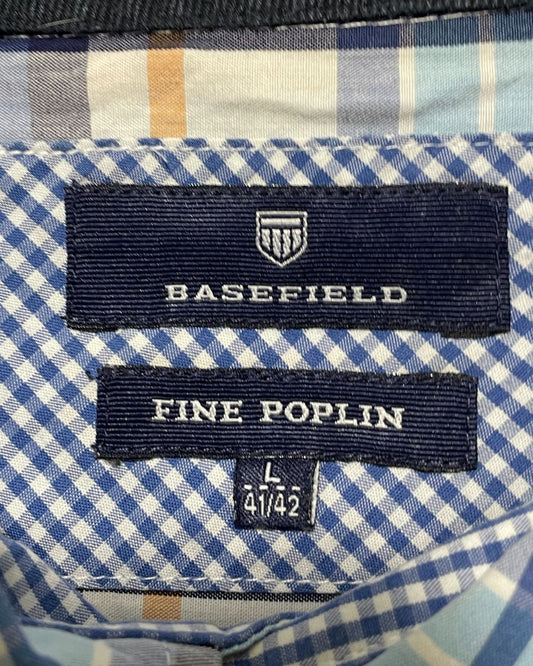 Basefield Multi Cotton Shirt For Men Large | Preloved Labels