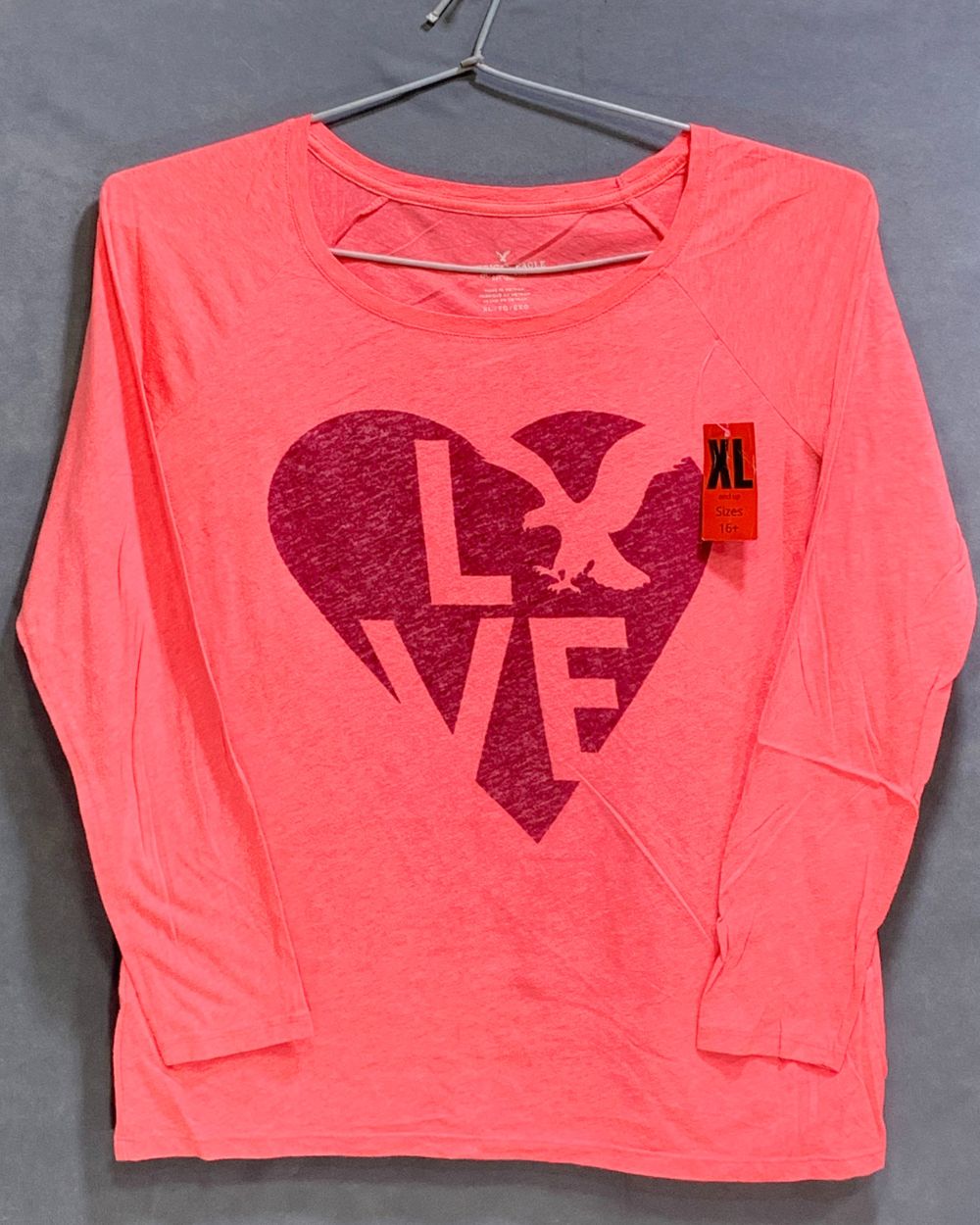 American Eagle Branded Original For Cotton Women T Shirt
