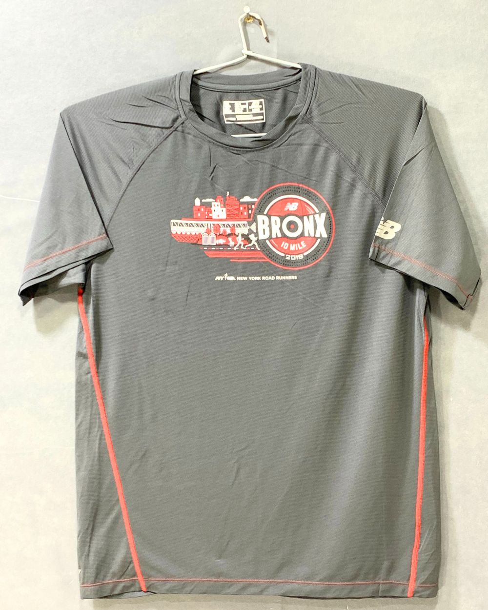 New Balance For Sports Gray Men T Shirt