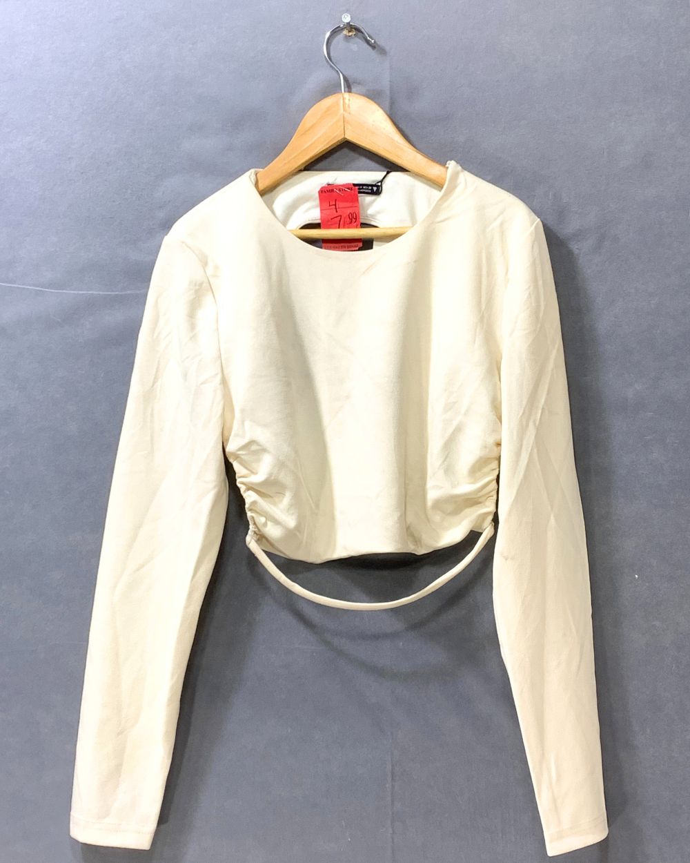 Zara Cream For Women Crop Top M