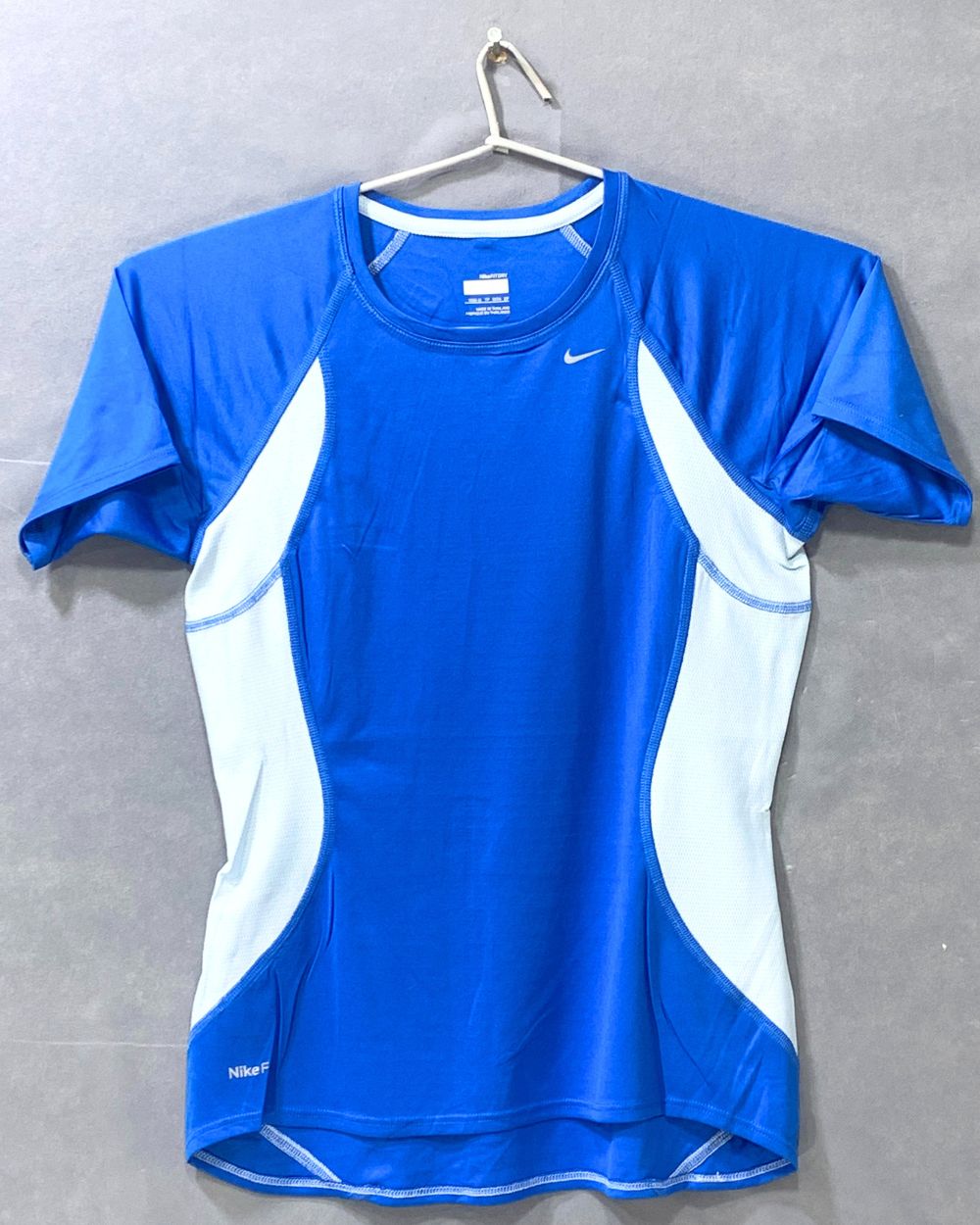 Nike Blue Sports For Women T Shirt X Small