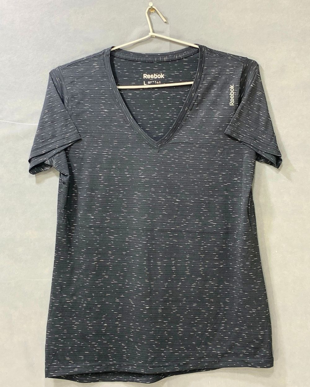 Reebok Black Sports For Women T Shirt L