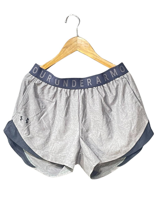 Under Armour Gray Sport Gym Short For Women M