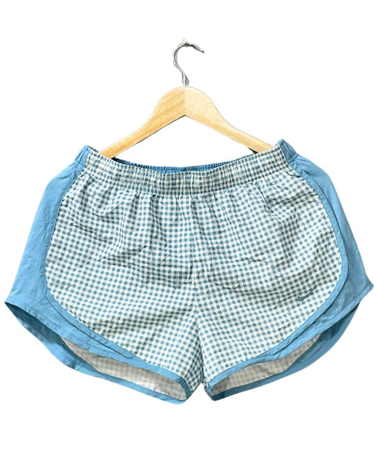Nike Dri Fit Blue Sport Gym Short For Women M