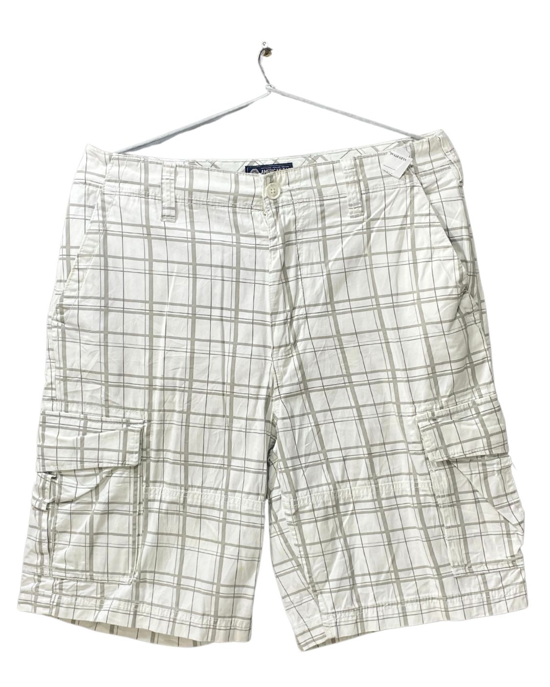 American Rag White Cotton Short For Men L