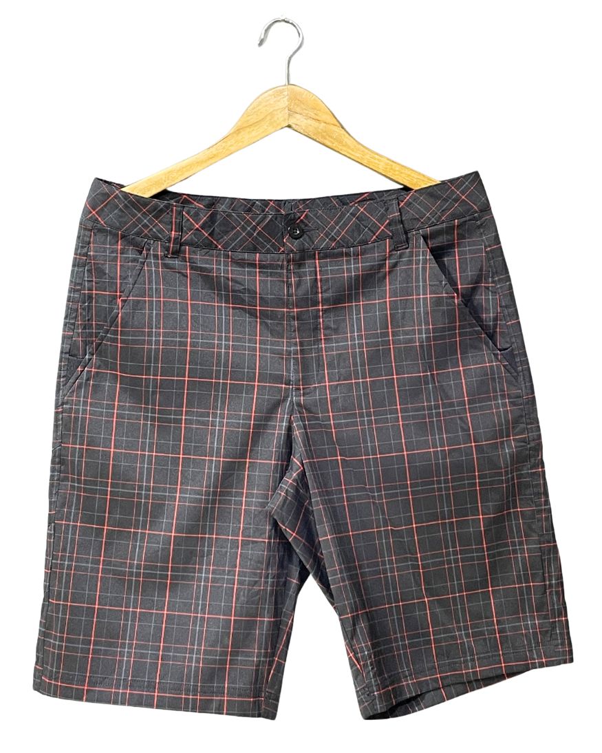Fila Black Polyester Short For Men M