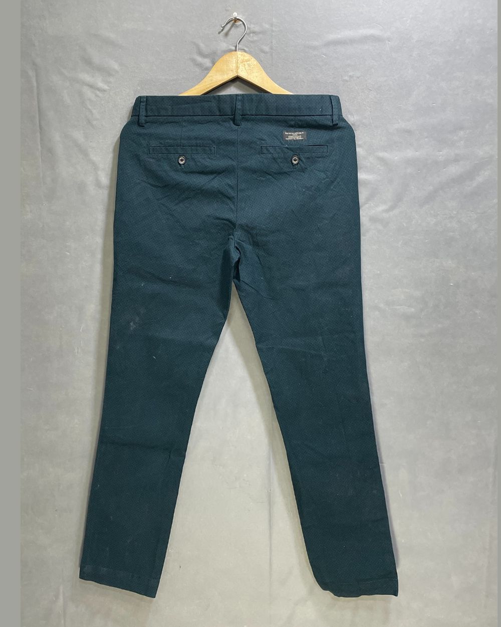 Banana Republic Green Cotton Dress Pant For Men S
