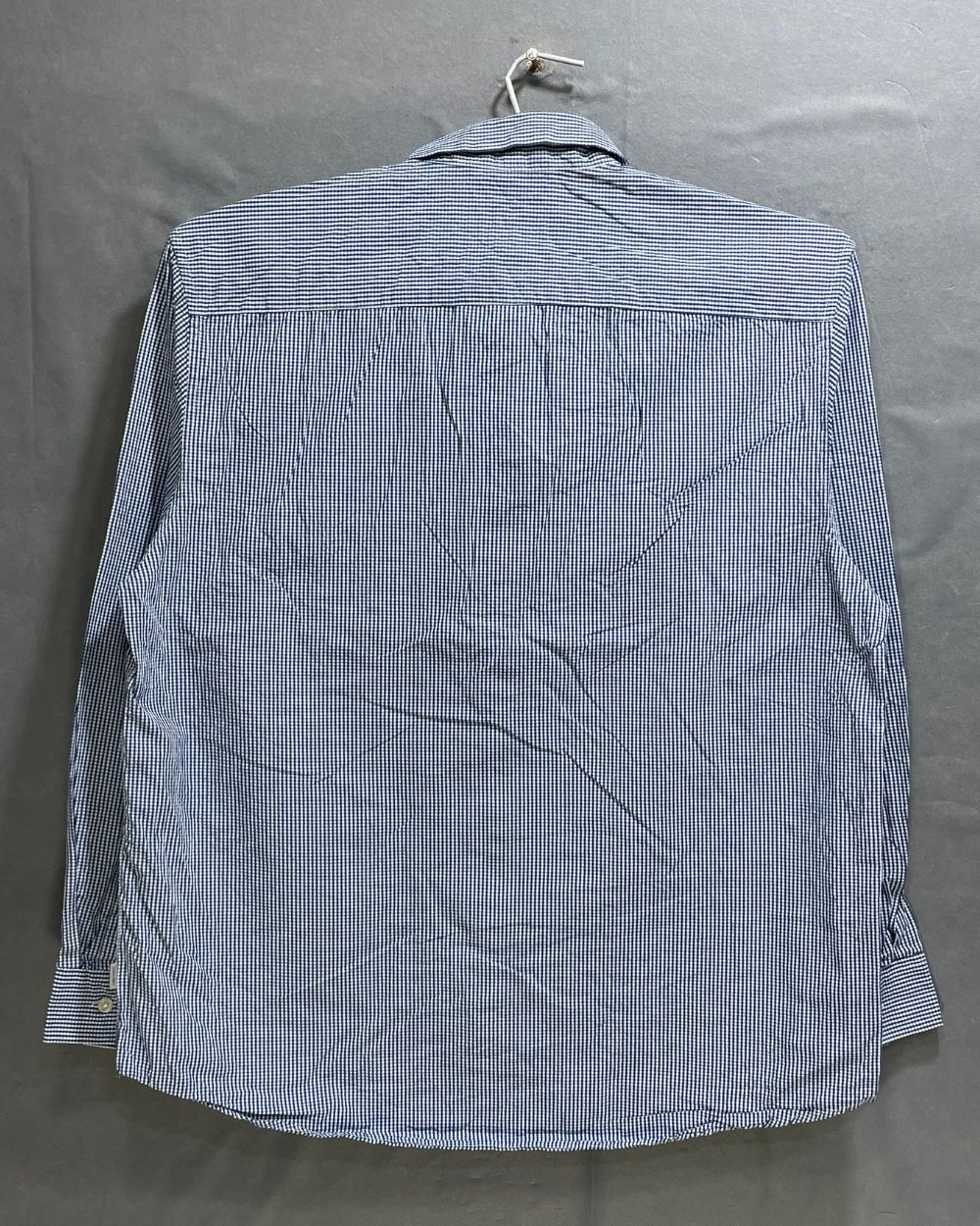 Calvin Klein Blue Cotton Shirt For Men L