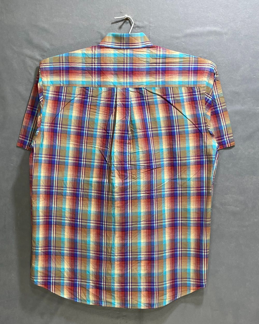 Alan Flusser Multi Cotton Shirt For Men M