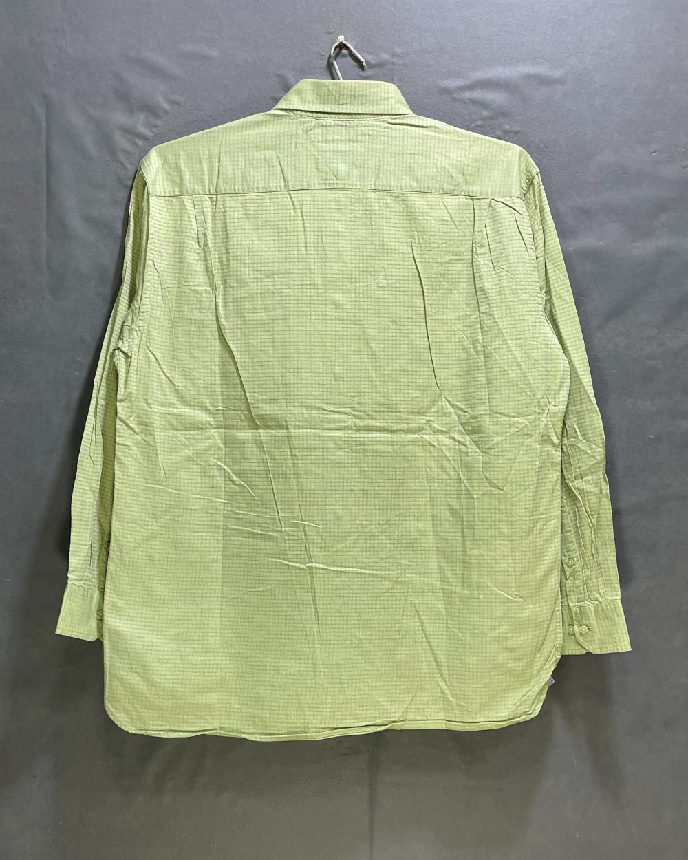 Tommy Hilfiger Green Cotton Shirt For Men XXL | Preloved Labels
