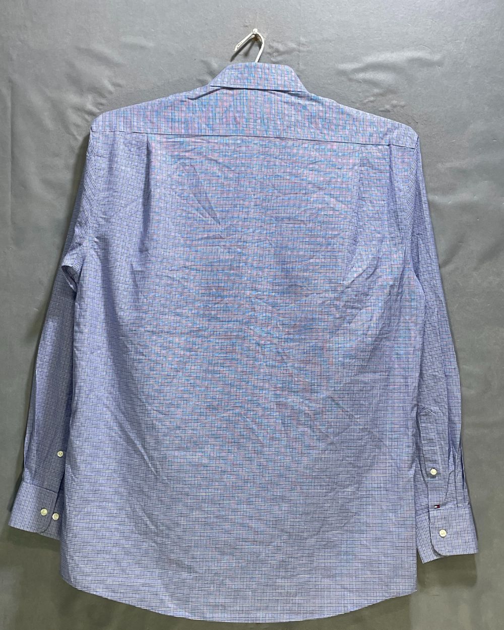 Tommy Hilfiger Blue Cotton Shirt For Men Medium | Preloved Labels