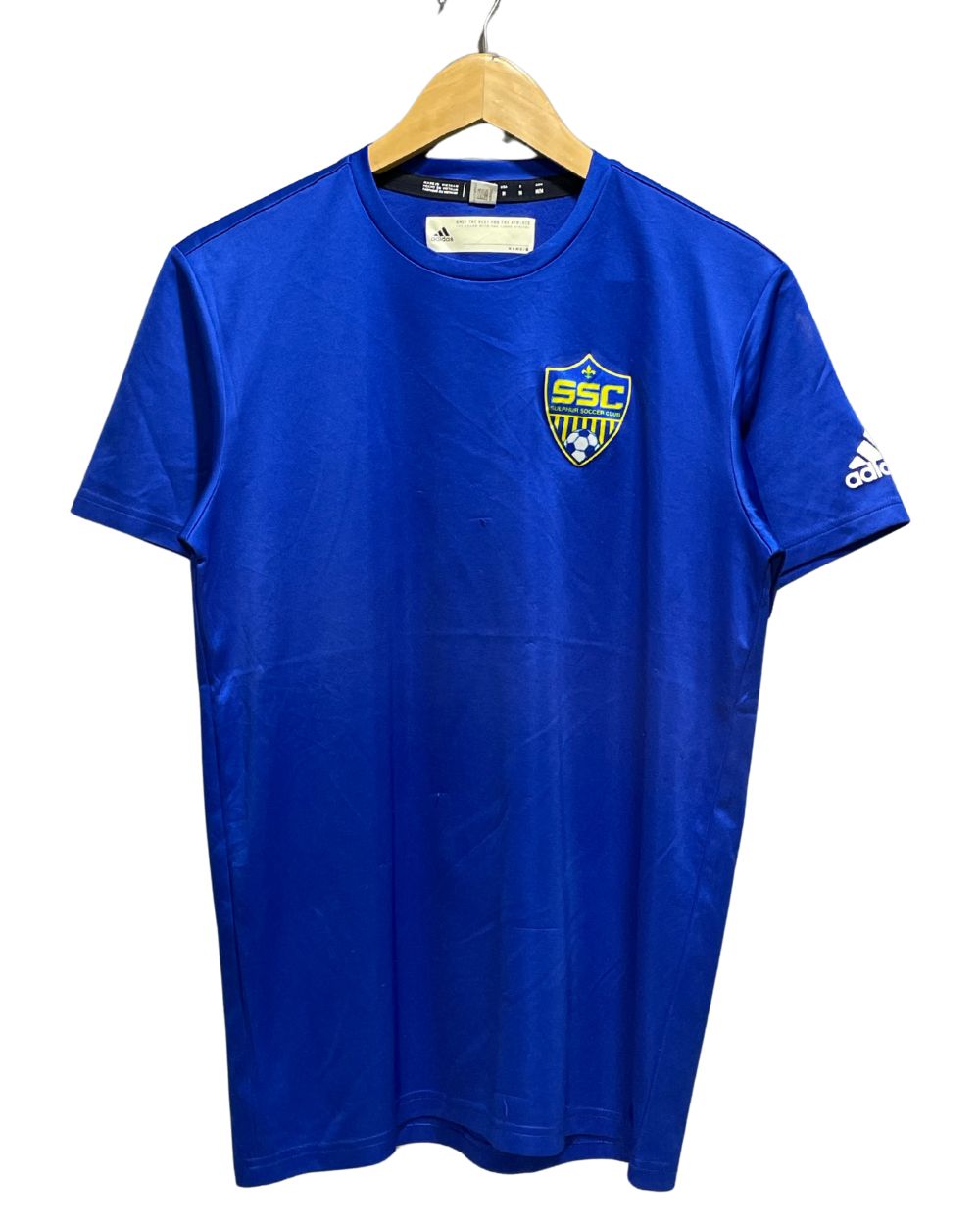 Adidas Blue Sport For Men T Shirt Medium | Preloved Labels