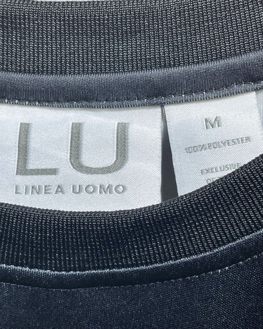 Linea Uomo Black For Men Sports T Shirt Medium | Preloved Labels