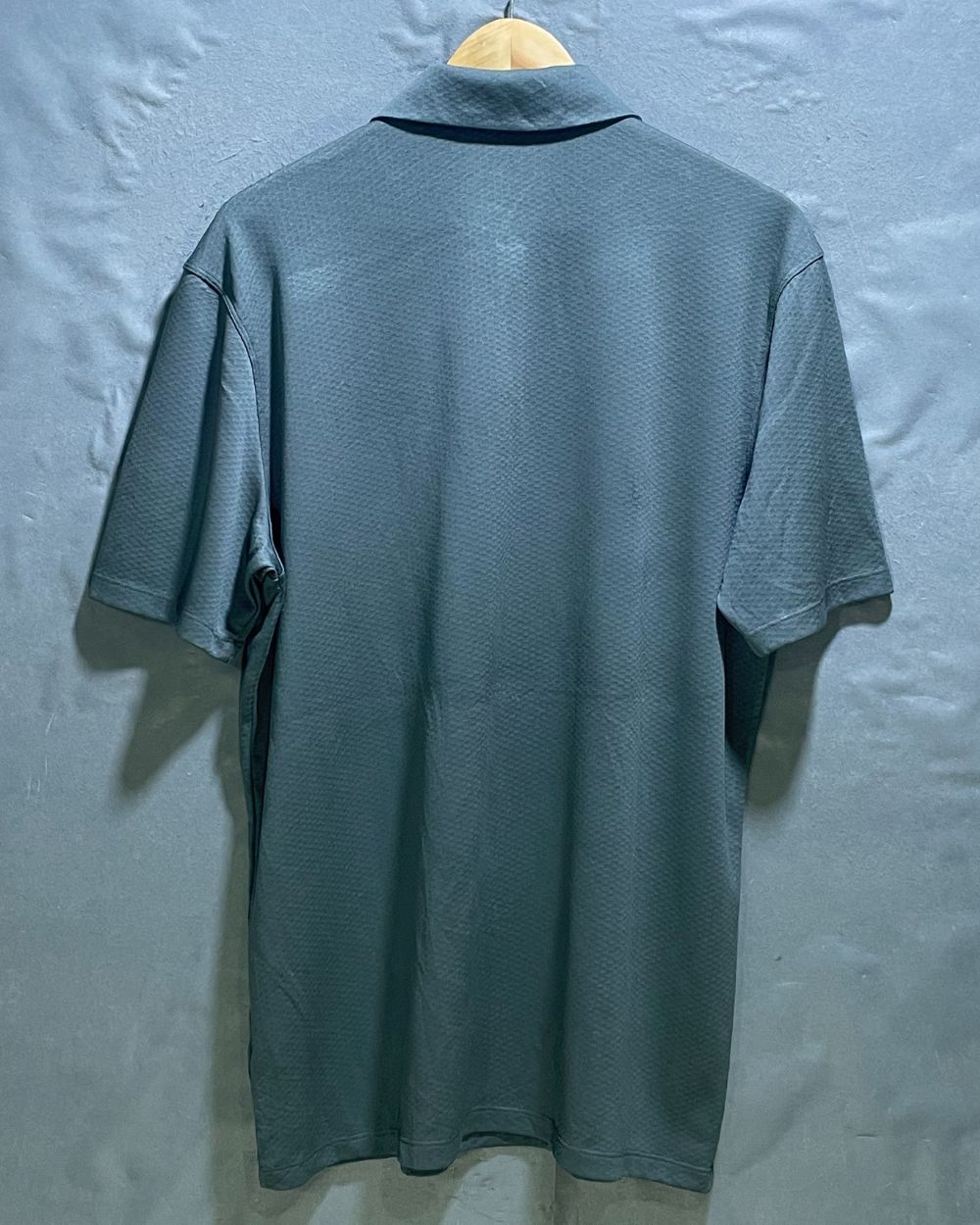 Nike Gray Polyester Sport Polo T Shirt For Men Large | Preloved Labels