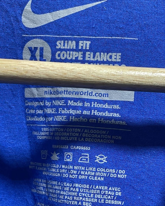 Nike Blue Cotton T Shirt For Men X Large | Preloved Labels
