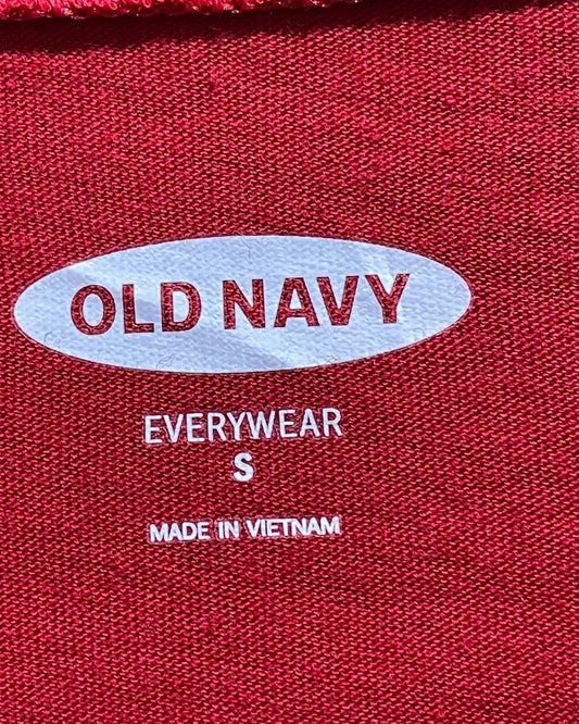 Old Navy Red T Shirt For Men Small | Preloved Labels