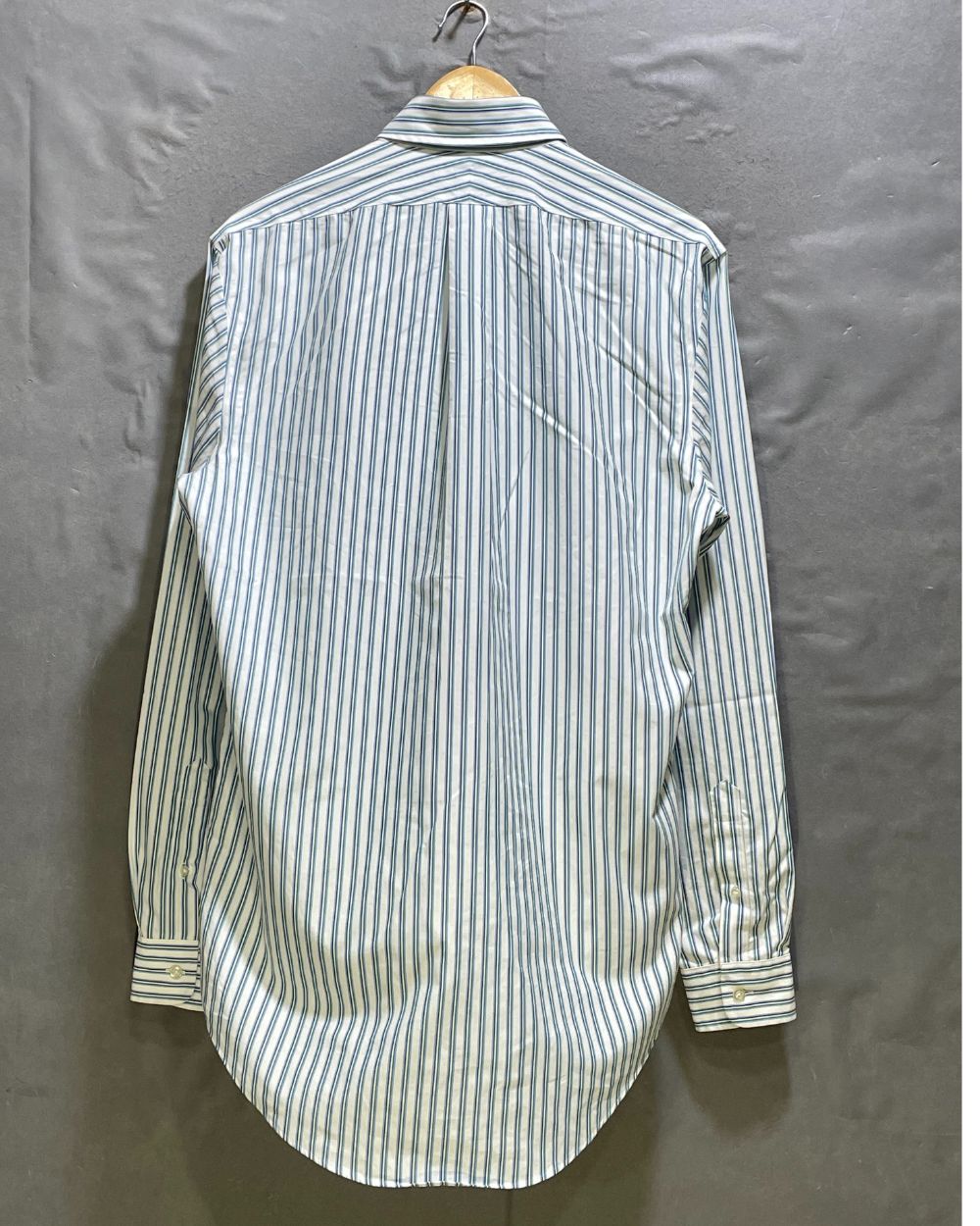 Lands' End Blue Cotton Shirt For Men Medium | Preloved Labels