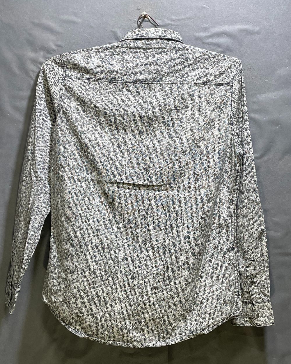 Calvin Klein Gray Cotton Shirt For Men Small | Preloved Labels